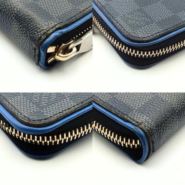 ルイ ヴィトン ダミエ アンフィニ ヴェルティカル 長財布 メンズ B.H