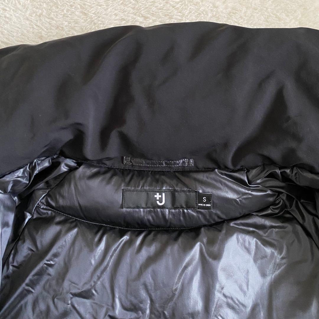 ユニクロ　+J ジルサンダー　ハイブリッドダウンジャケット　ブラック　S