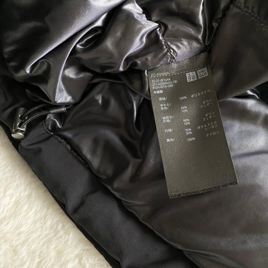 ユニクロ　+J ジルサンダー　ハイブリッドダウンジャケット　ブラック　S