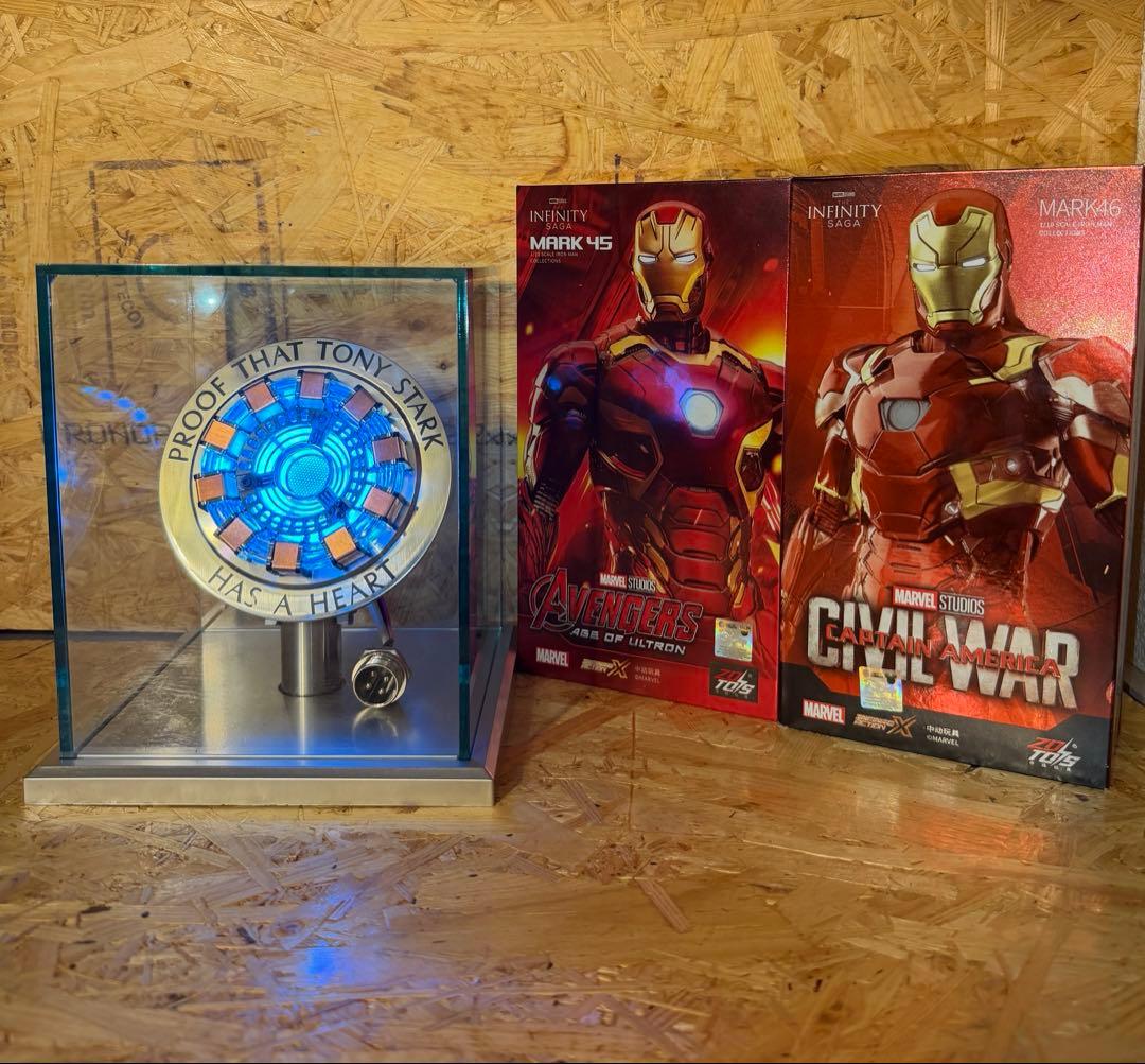 アイアンマン・アーク・リアクター フィギュアマーク45.46セット