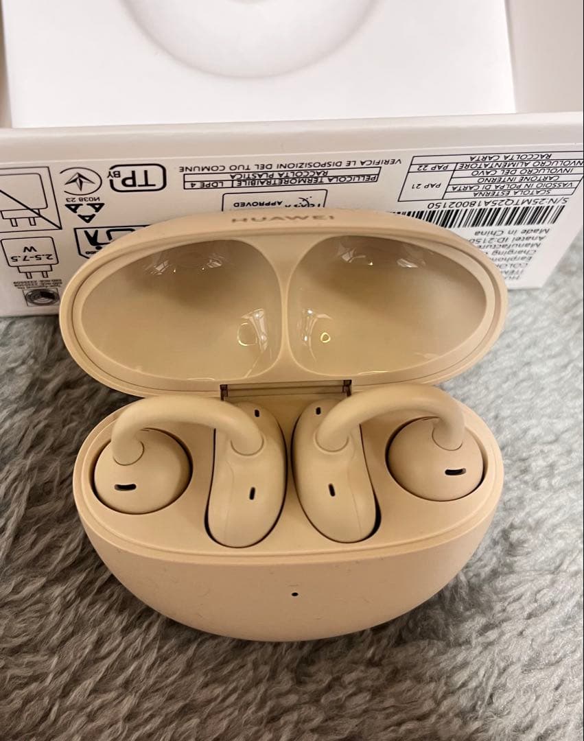 HUAWEI FreeClipベージュ｜未使用に近い・付属品完備