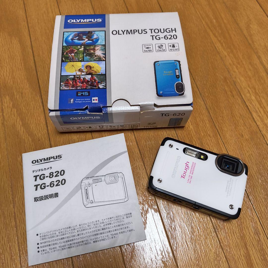 OLYMPUS Tough TG-620 ホワイト/ピンク