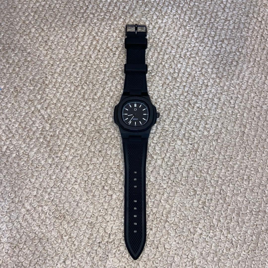 Nuun Origen Dawn ブラック　シリコンラバーストラップ　ヌーン