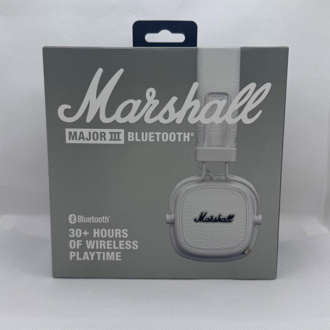 Marshall Major III Bluetooth ホワイト 箱付き