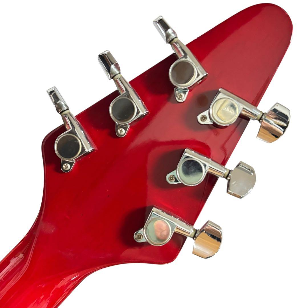 Photogenic フォトジェニック　フライングV エレキギター　レッド