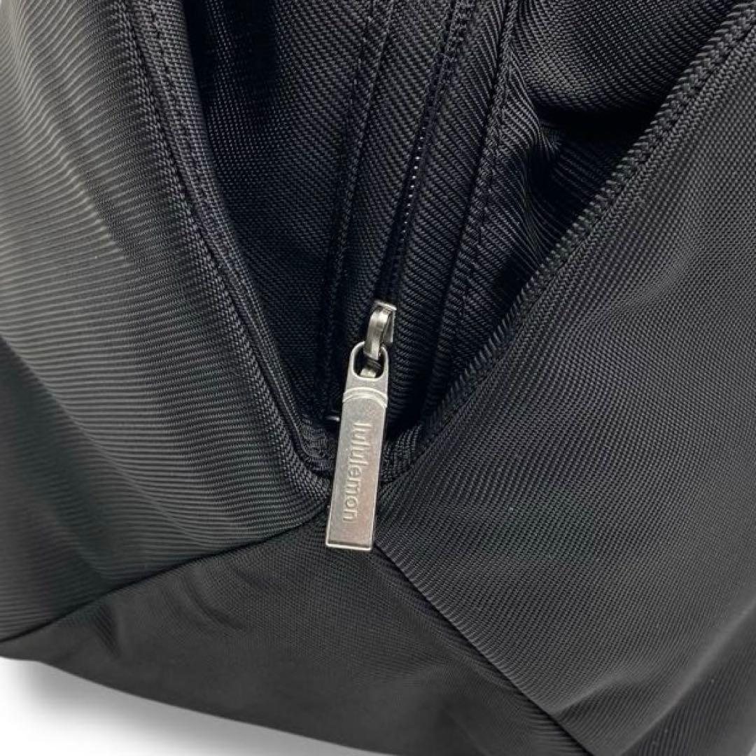 美品 ルルレモン ナイロン ボストン バッグ 25L 2WAY トラベル 黒