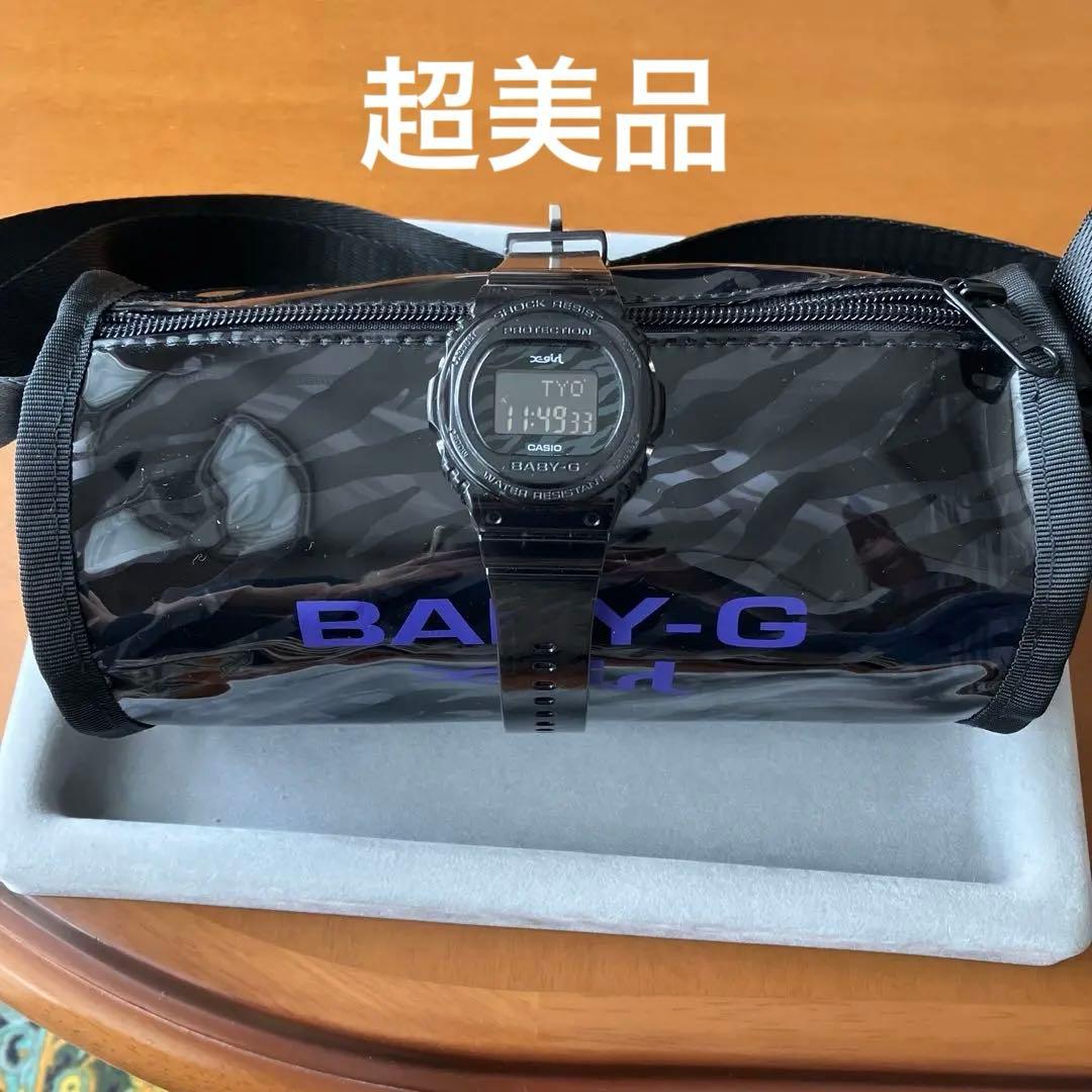 カシオ ベビーＧ デジタル腕時計 X-girl コラボレーションモデル