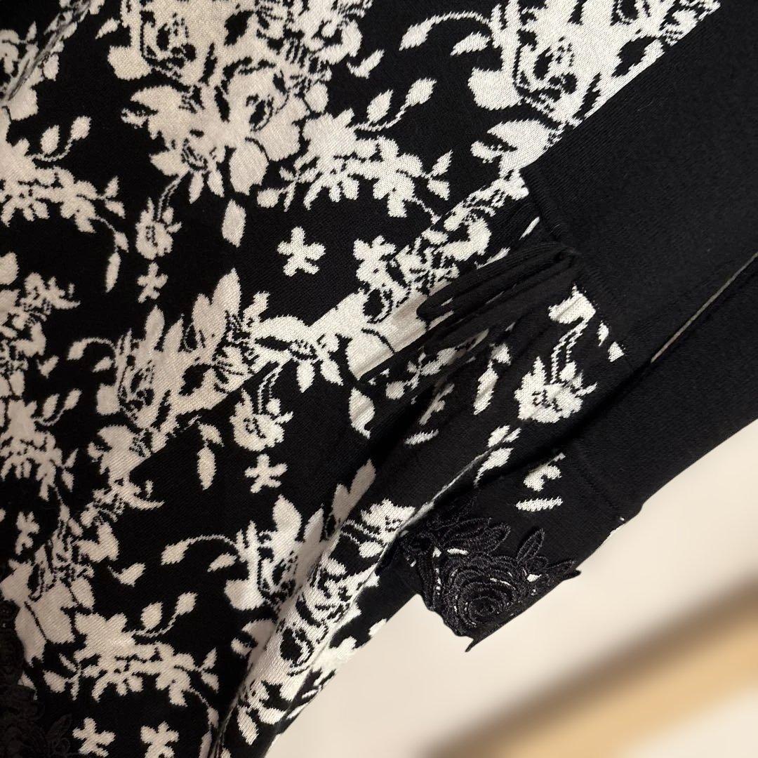 Super Beauty ❣️花柄長袖ワンピース 42新品未使用