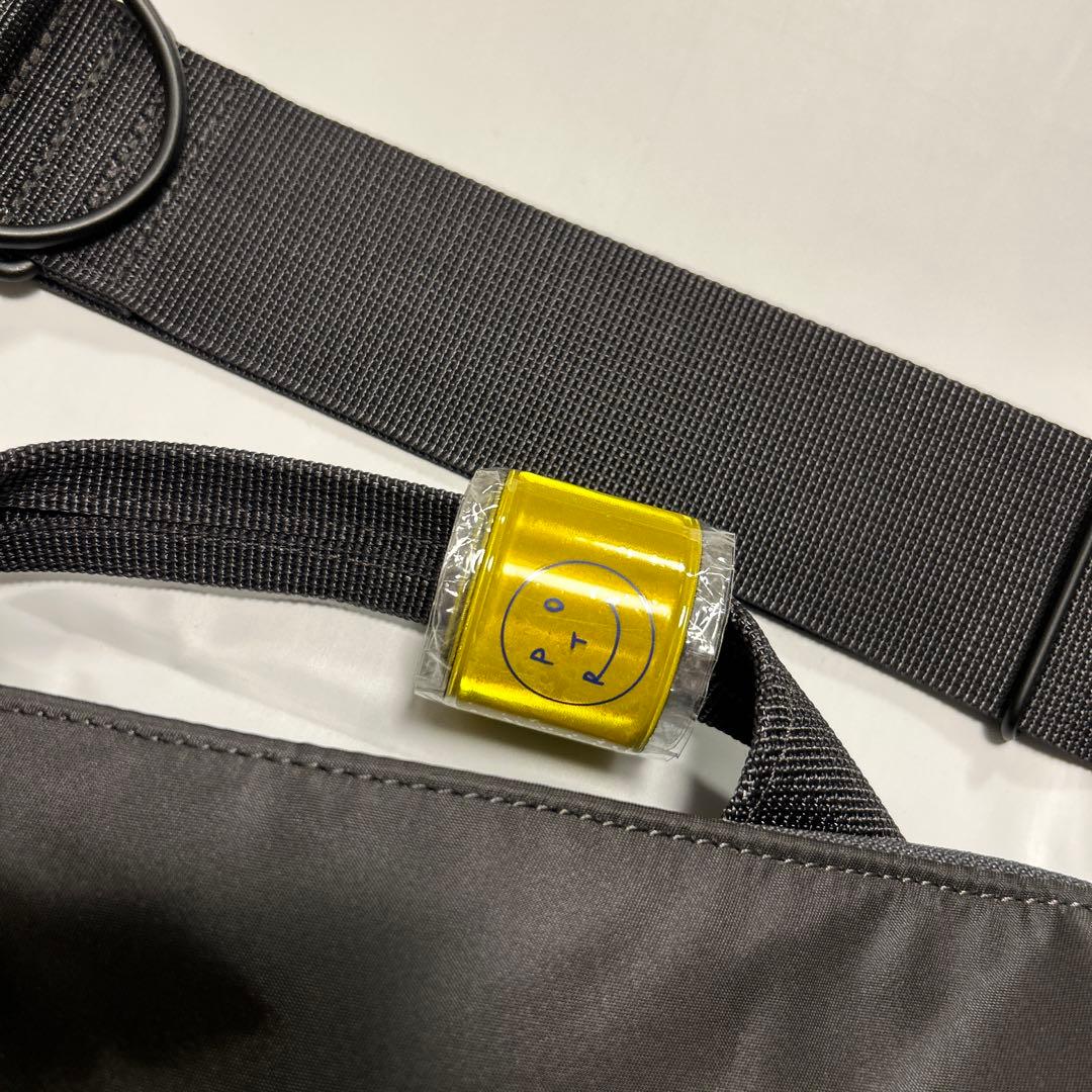バッグ PORTER RIDE MESSENGER BAG GRAY