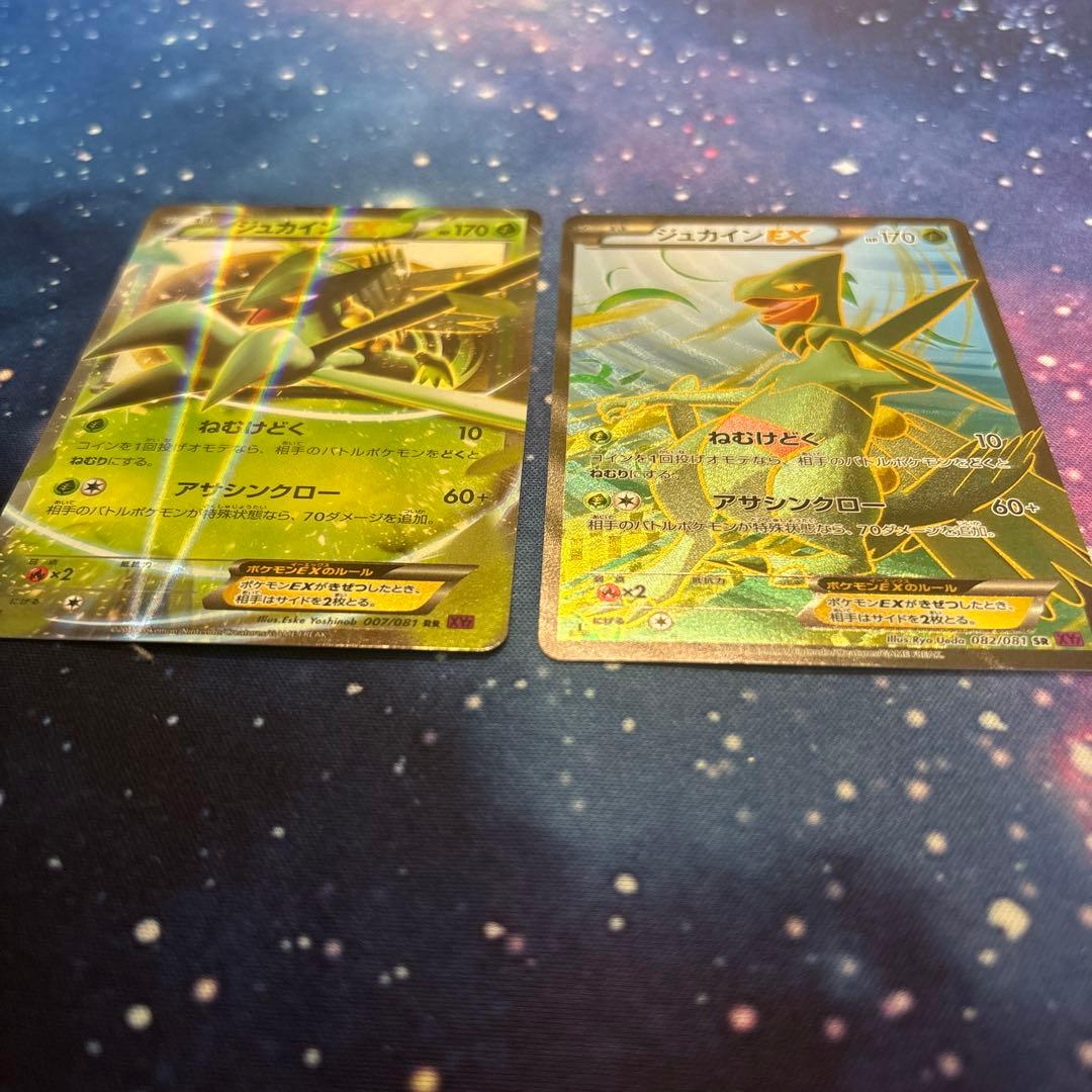 ジュカインEX RR SR 2枚セットXY7 バンデットリング 082/081