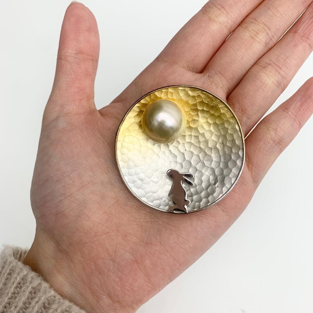 SV950 パール ブローチ NANO パール16.3㎜ 24011845