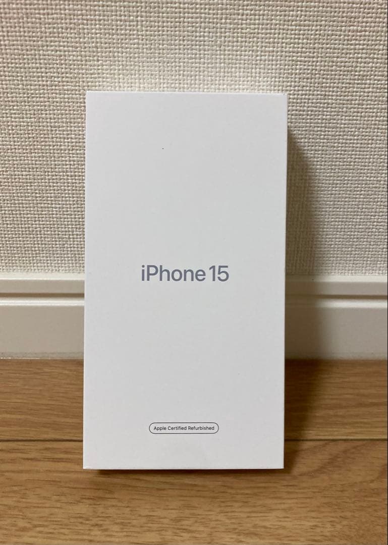(短期間)Apple iPhone 15 256GB simフリー