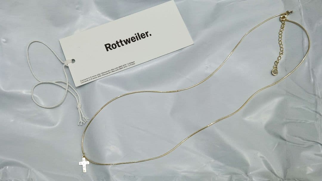 アクセサリー ROTTWEILER Chain Rosario GOLD