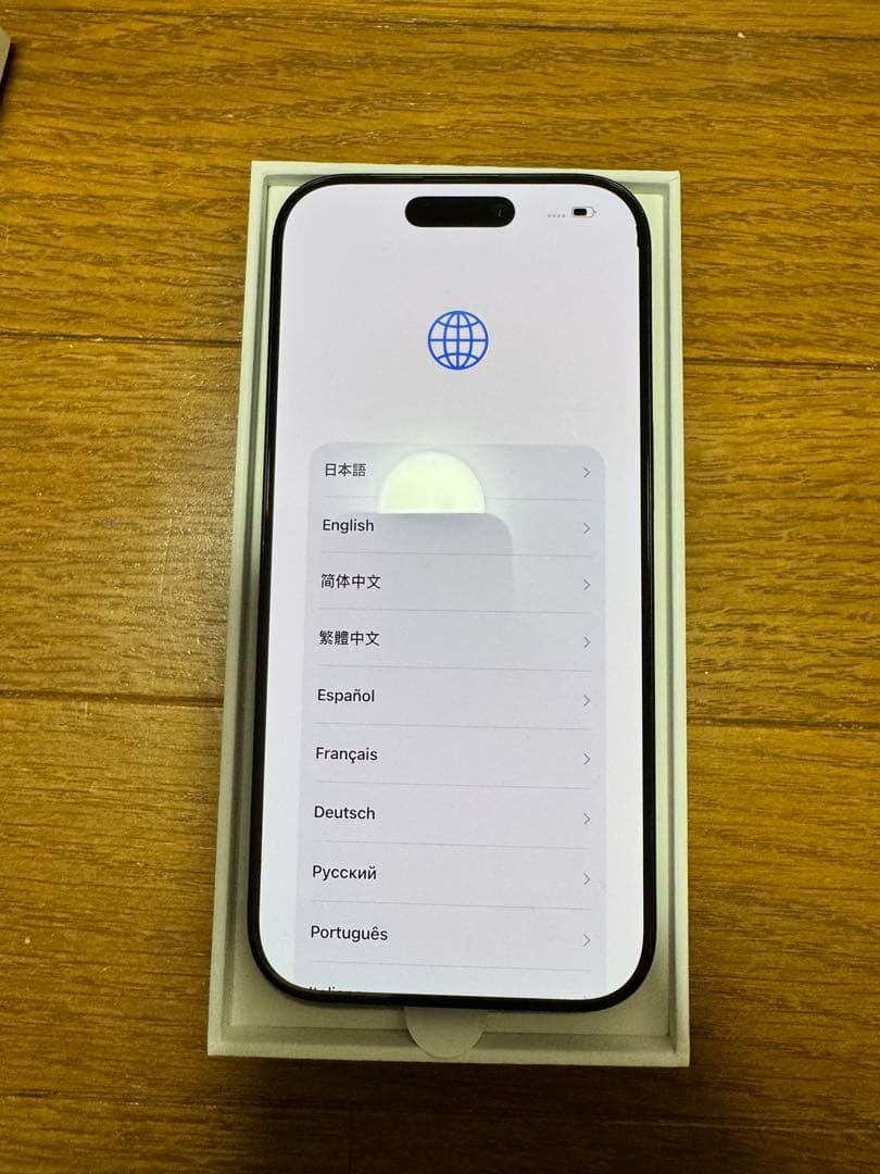 ジャンク品　iPhone 16 Pro ブラックチタニウム　256GB