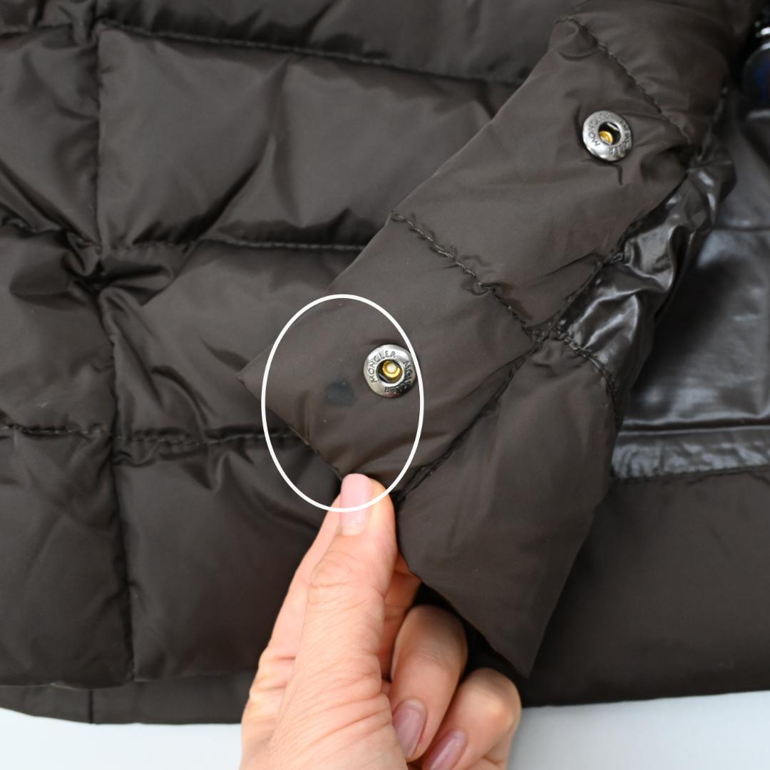 48642★冬 モンクレール ADOXA ダウンコート 3 ダークブラウン \"