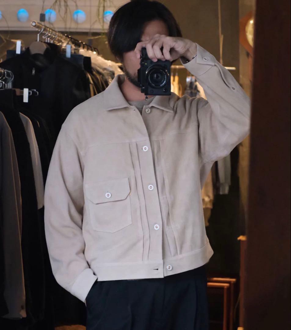 HERILL Lamb suede Jacket ヘリル　美品　25SS