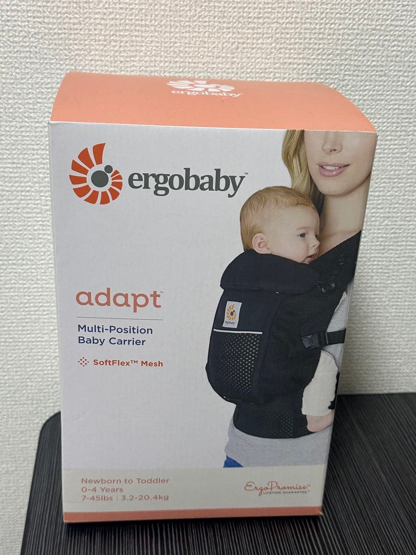 Ergobaby(エルゴベビー) ADAPT オニキスブラック 抱っこ紐
