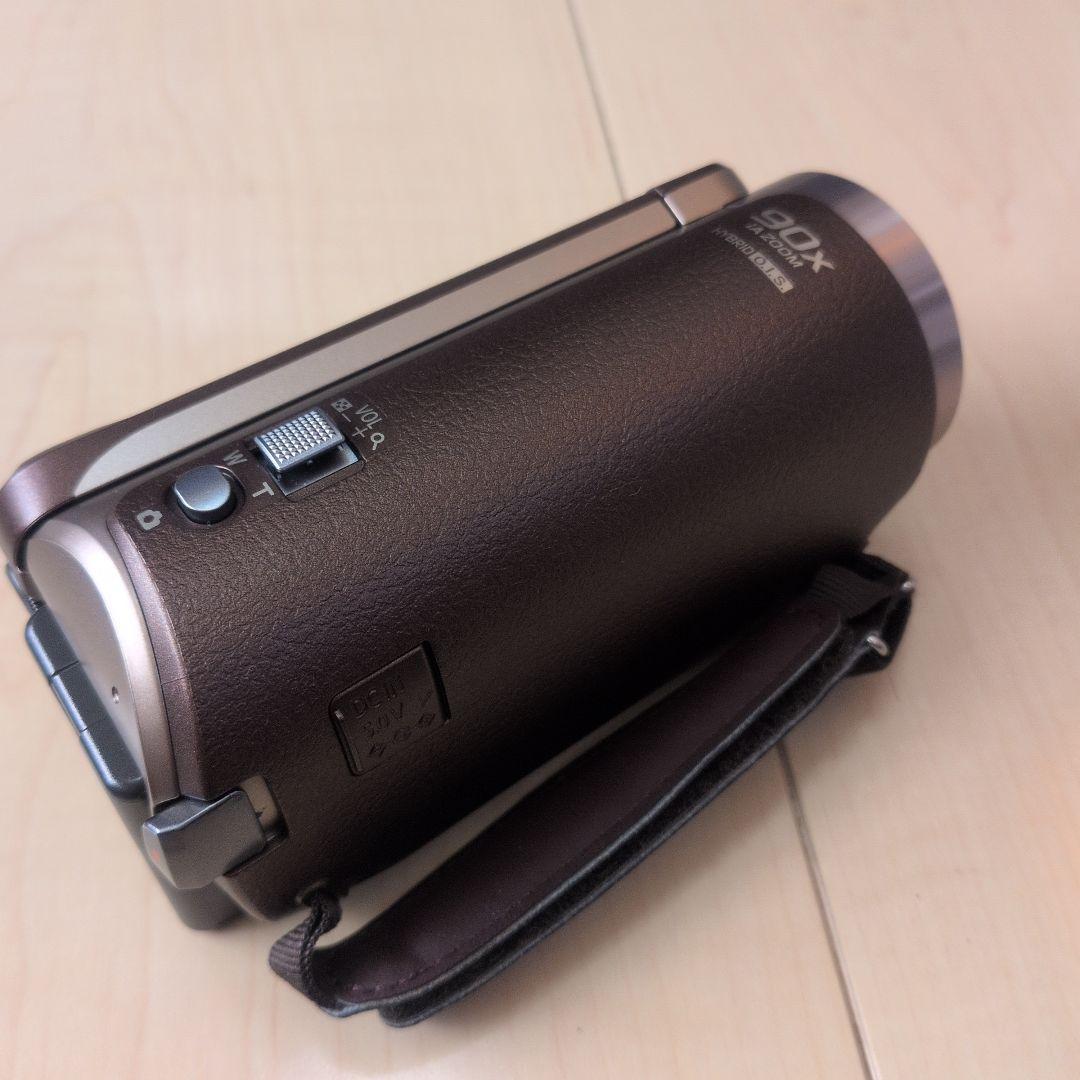 Panasonic HC-W580Mビデオカメラ ブラウン SDカードとケース付