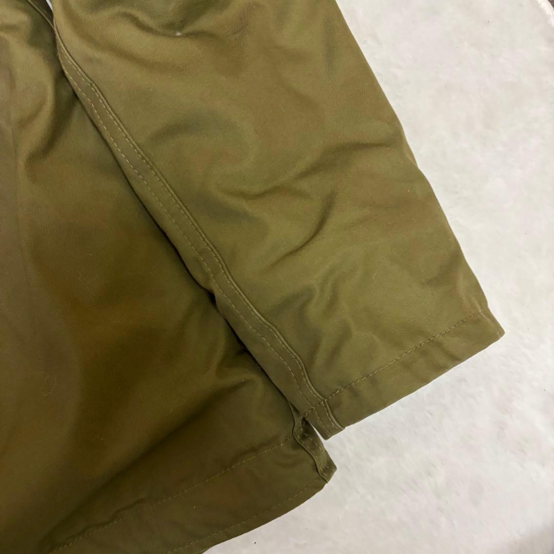 美品　BRITISH GREEN デッキジャケット　オリーブジャケット