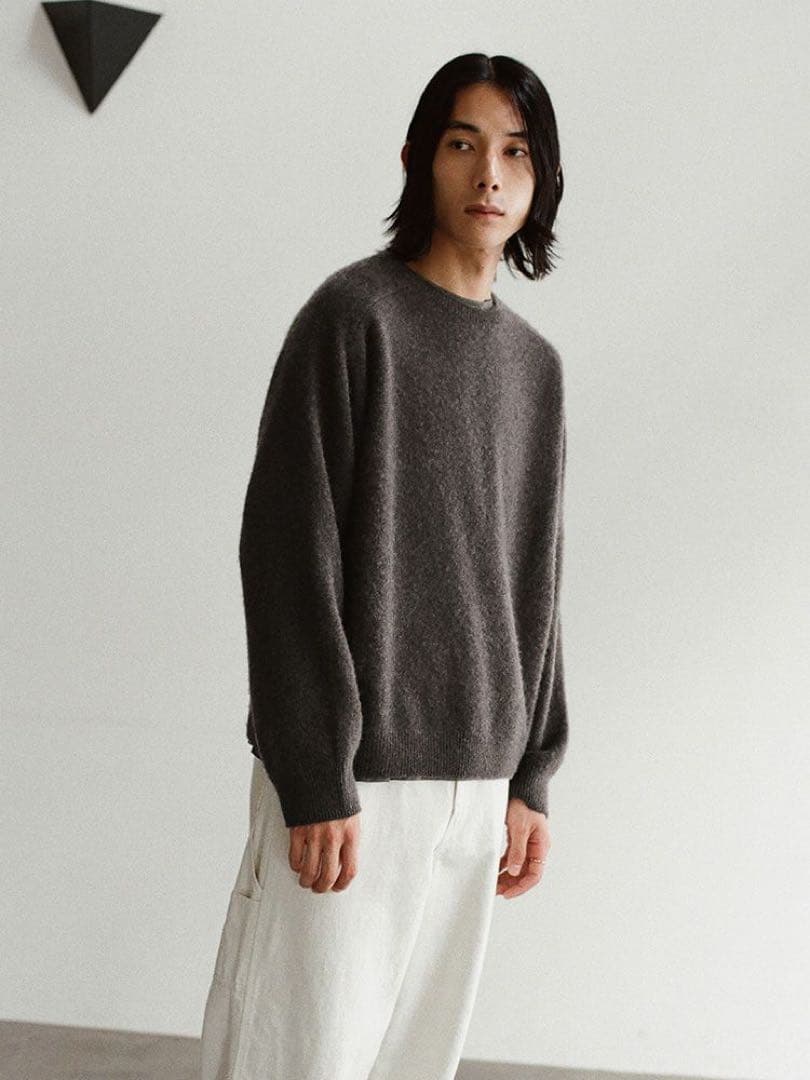lidnm Yak Brushed Knit ニット Mサイズ
