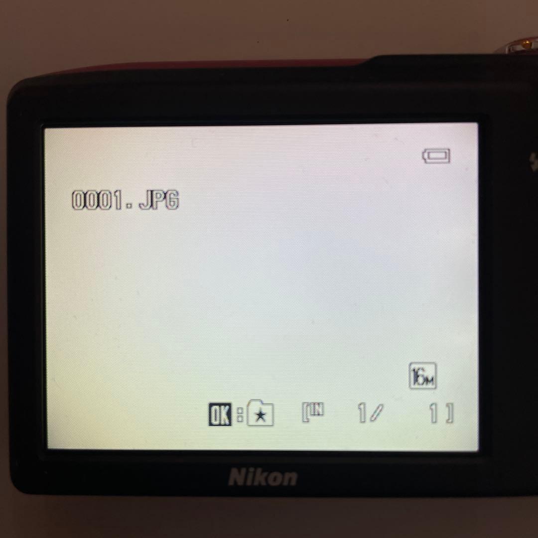 Nikon COOLPIX S3300ピンク バッテリー付き