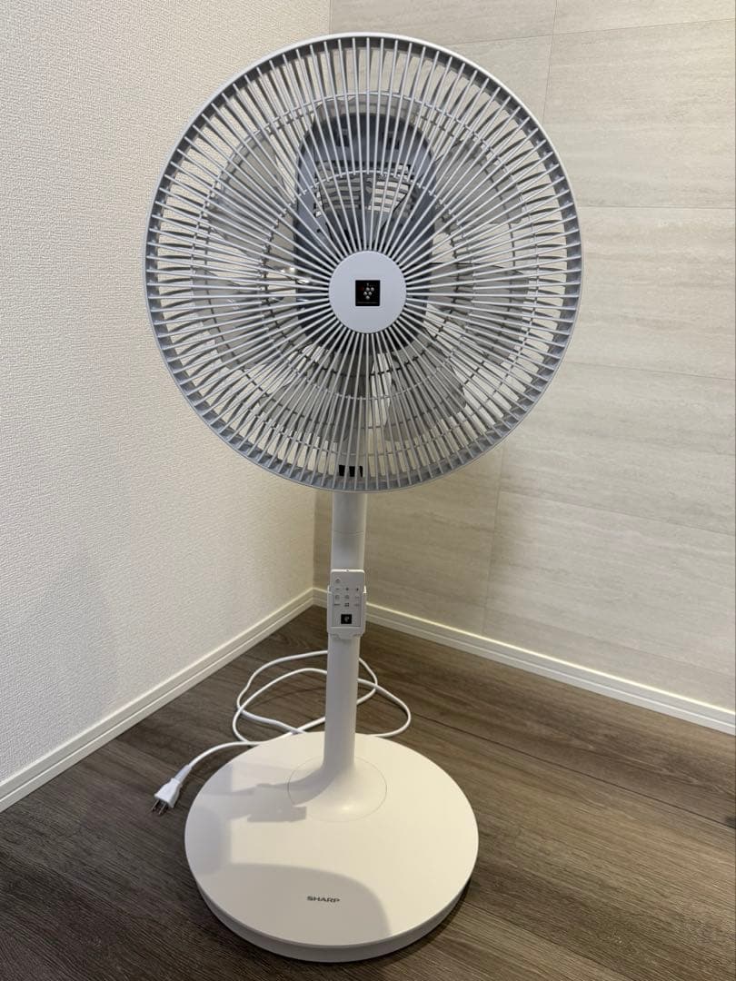 SHARP シャープ プラズマクラスター扇風機 ホワイト系 PJ-S3DS-W