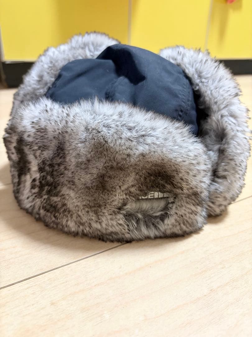 【美品】THE NORTH FACE　フライトキャップ　ブラック　ファー