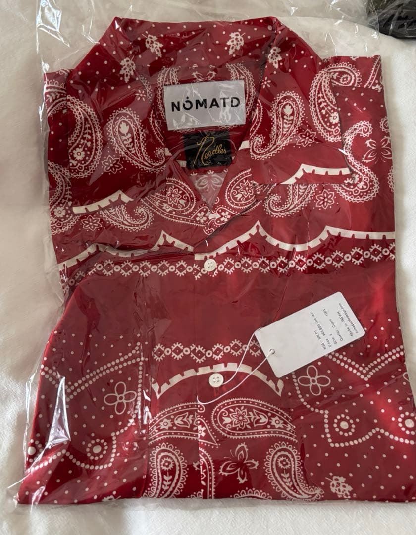 needles×noma t.d パピオン　シャツ　ユニセックス
