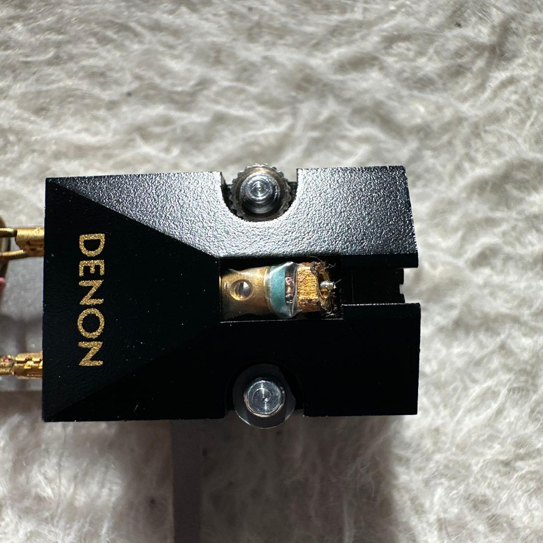 DENON DL-103R カートリッジ SONY ヘッドシェル 中古品