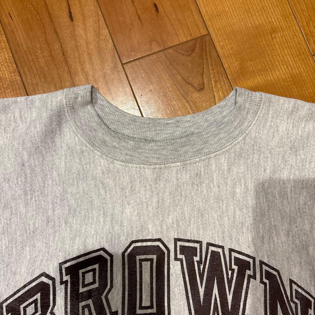 champion リバースウィーブ トリコタグ ブラウン大学3段 80s 90s