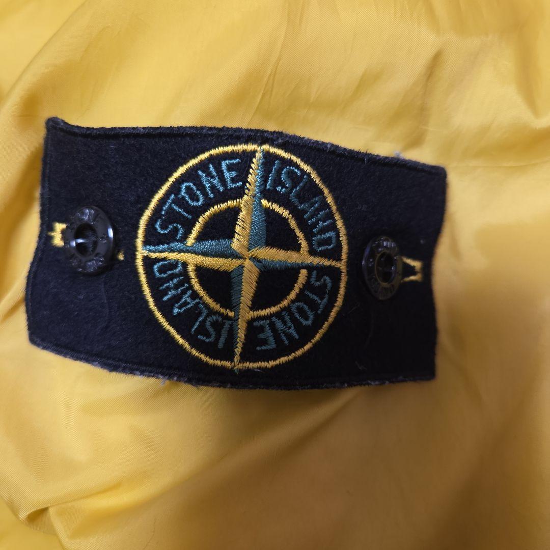 Stone  フード付きジャケット イエロー