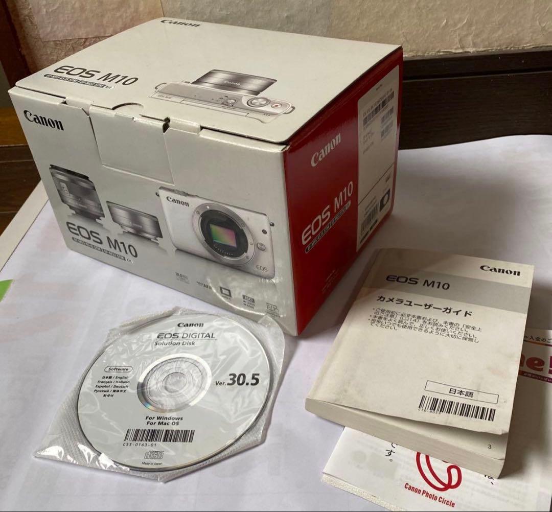 Canon EOS M10 ダブルレンズキット