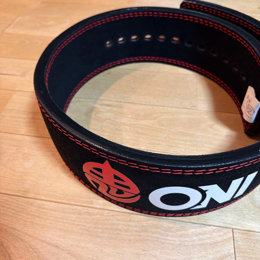 ONI 鬼 レバーアクションベルトNX バックル付き13mm Lサイズ
