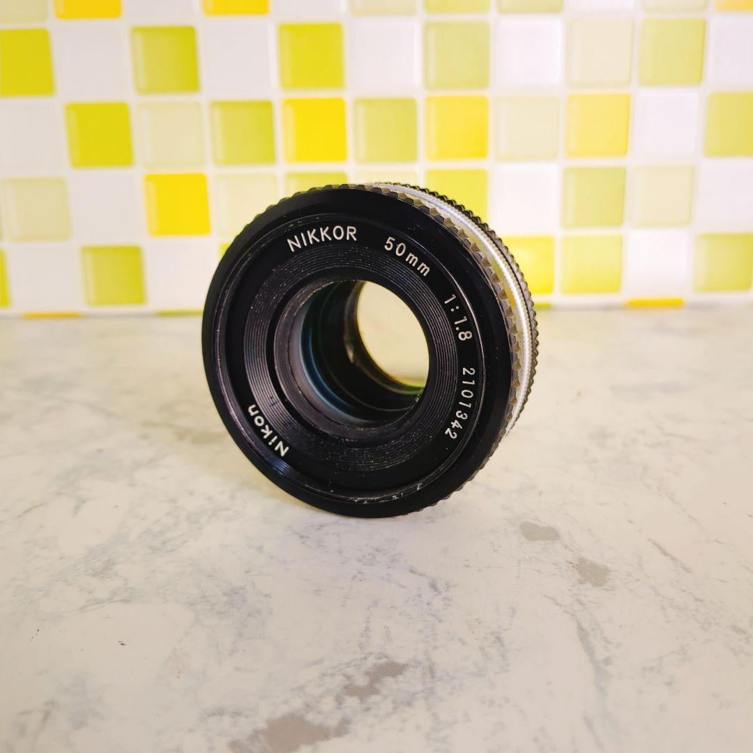 ニコン NIKKOR 50mm f1.8 単焦点レンズ