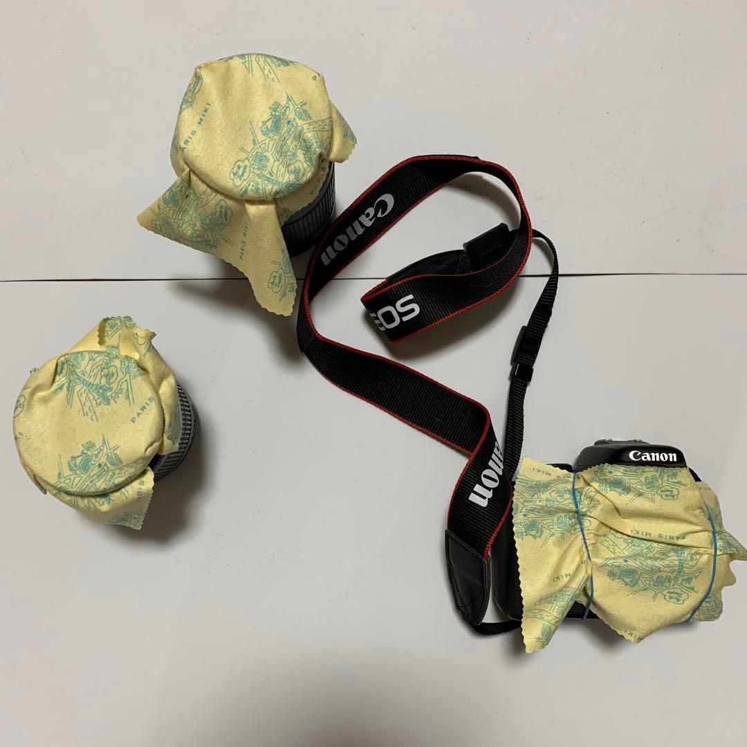 【欠品だらけ中古品】Canon EOS kissx7レンズ2種セット（バラ売不可