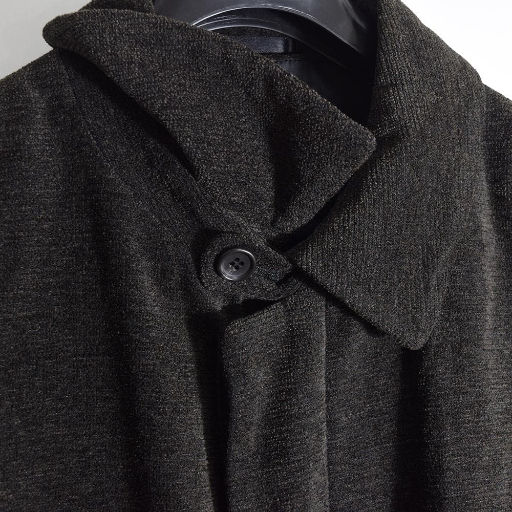 当時物 テットオム ガルニエ GARNIER ウール ベルテッド ロングコート