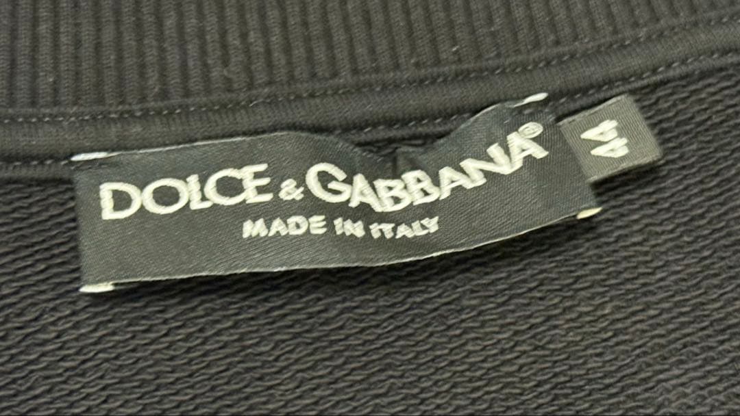 【美品】ドルチェアンドガッパーナDOLCE&GABBANA スウェット44サイズ