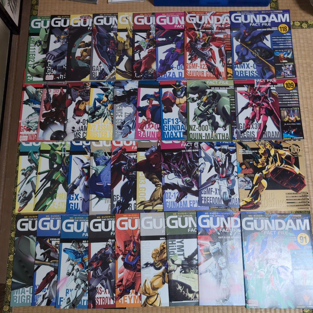 ガンダムファクトファイル全巻、その他