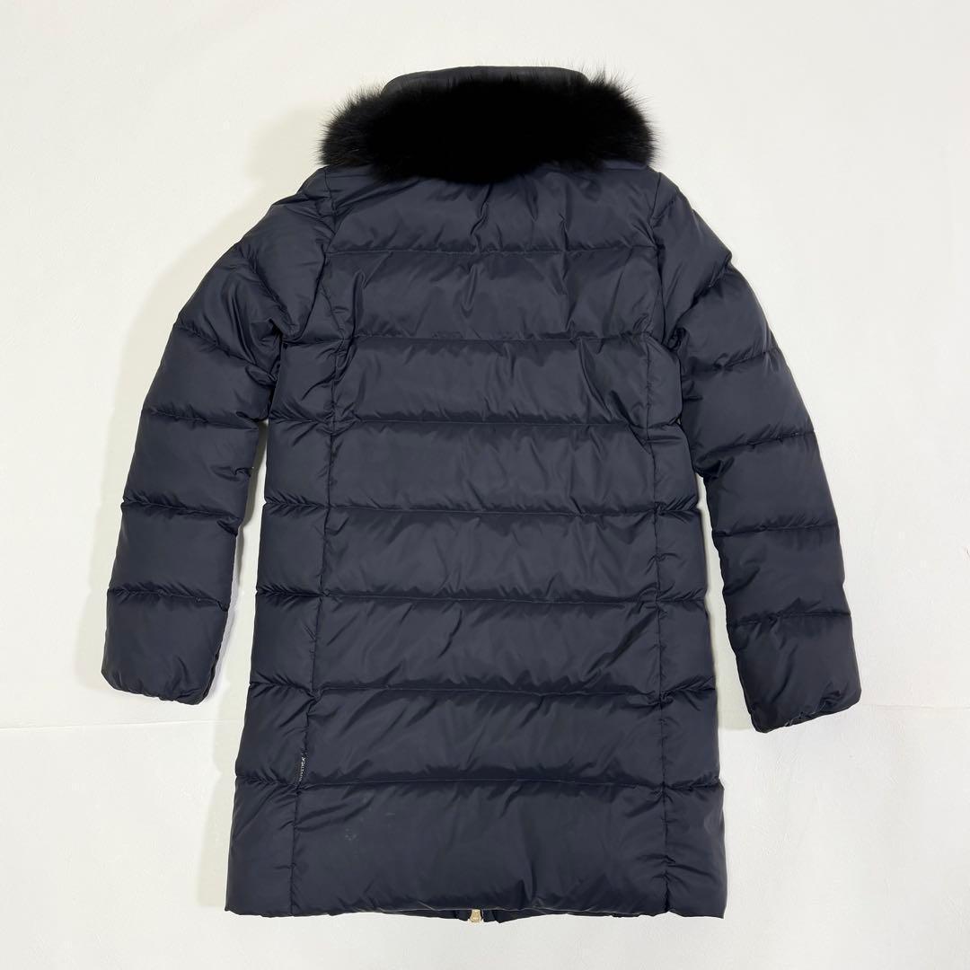 デュベティカ LEXY ダウンコート ダウンジャケット フード ネイビー 40