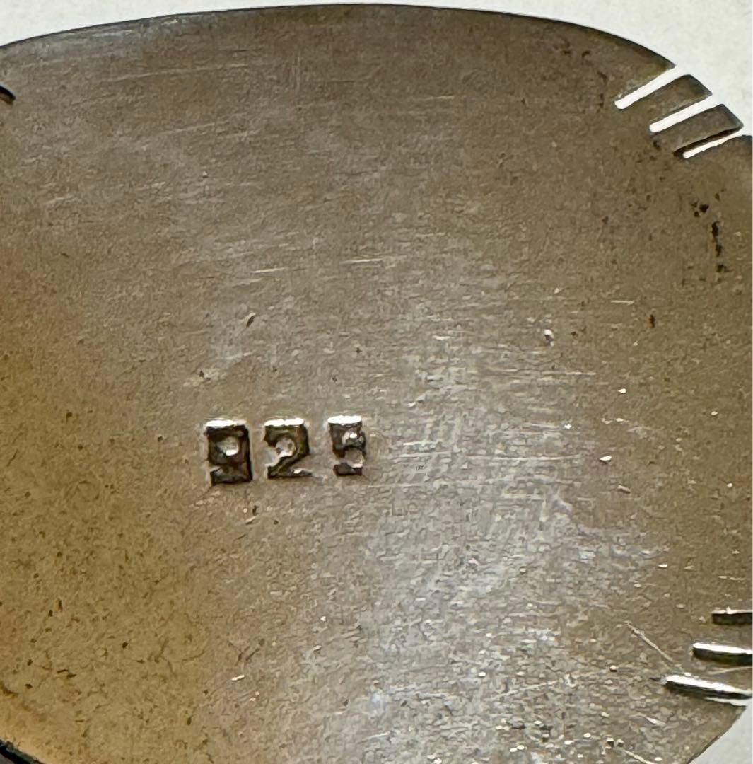 ナバホ族　ターコイズ シルバー925ネックレストップ インディアン