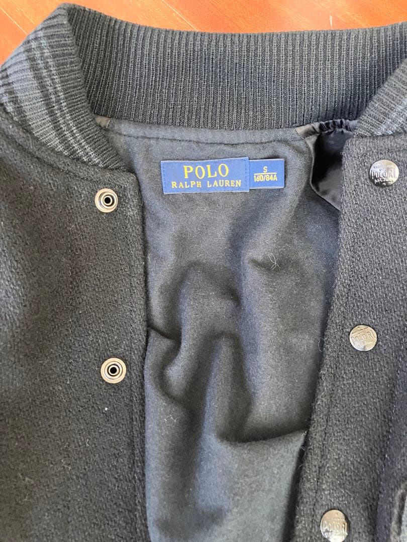 週末値下げ POLO Ralph Laurenスタジャン 美品 カウレザー