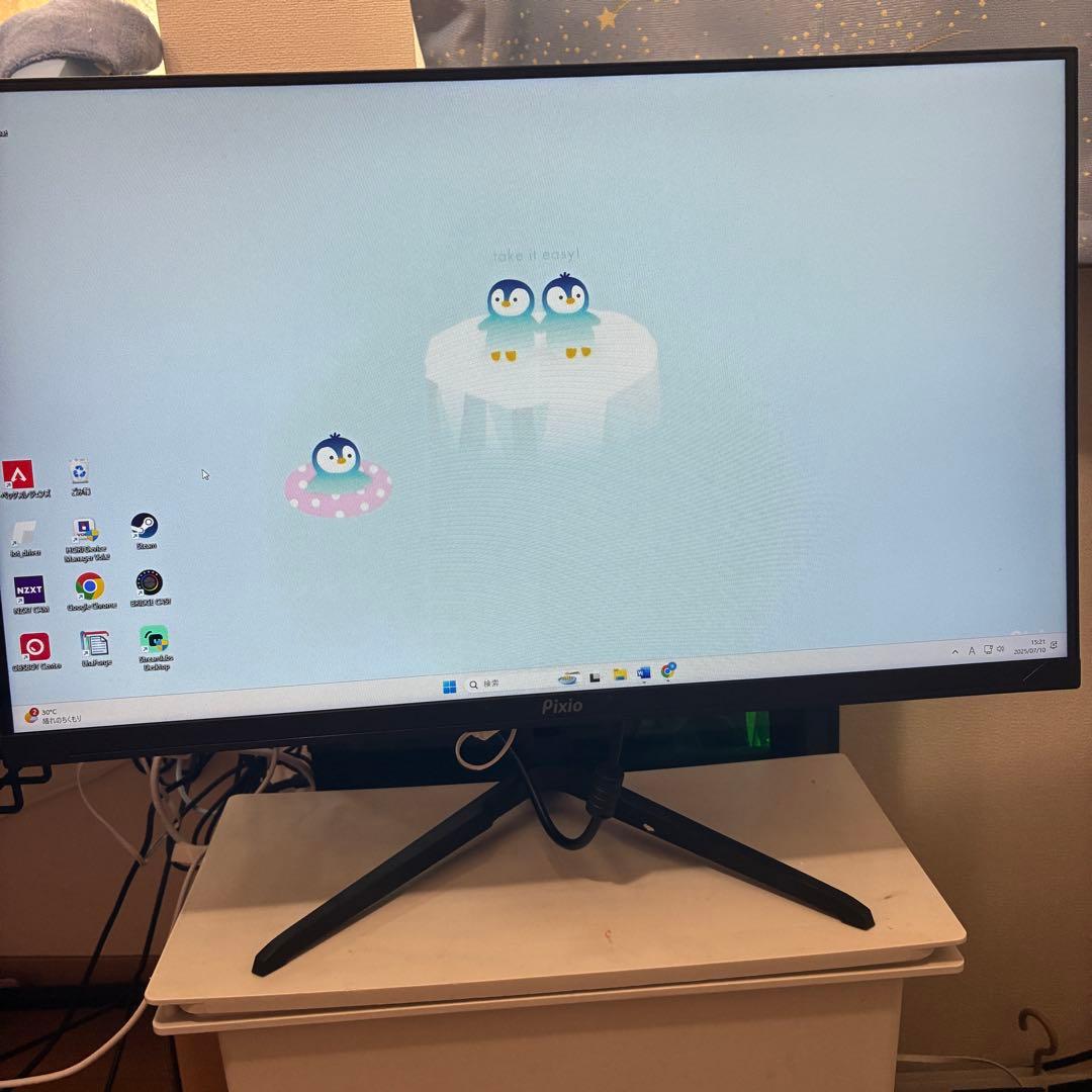 PX248WAVE-O Pixio ゲーミングモニター
