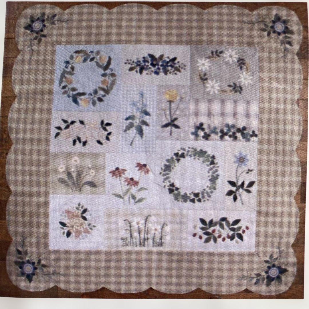 Flowers キット 12ヶ月105cmx105cm