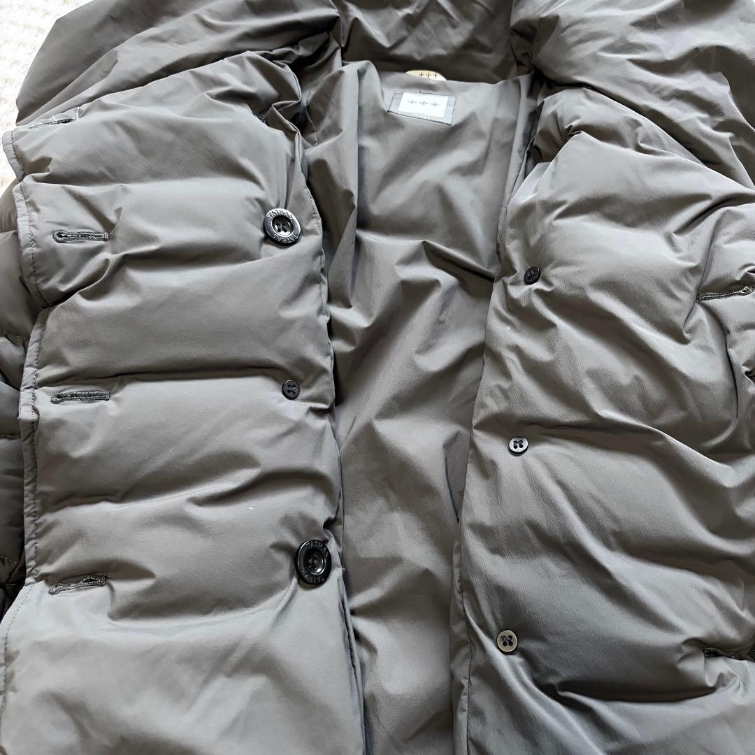 TATRAS タトラス テレサ ダウンコート M 女優襟 ベルト 金具 ダークG