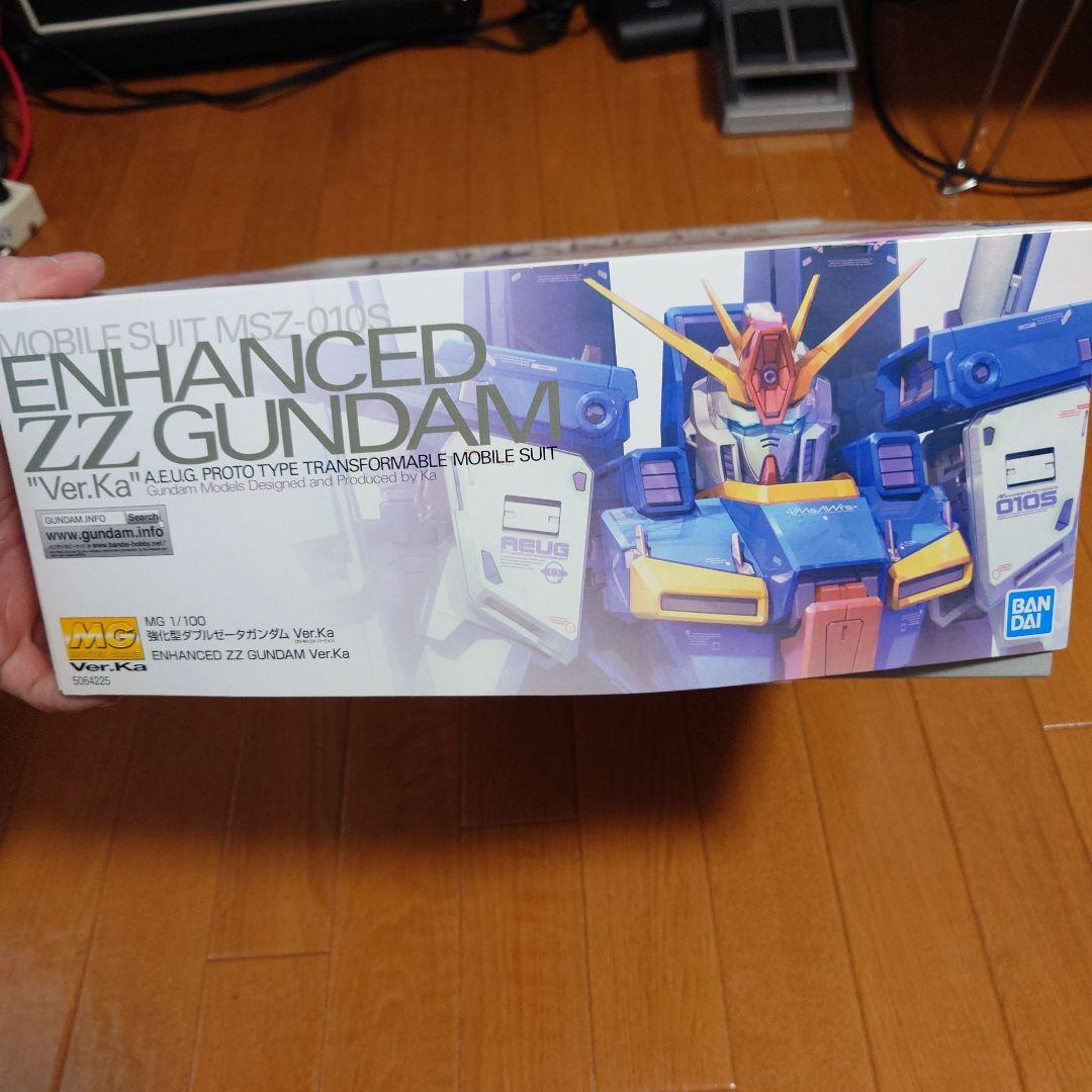 MG ZZ GUNDAM \"Ver.Ka\" 1/100 ZZガンダム