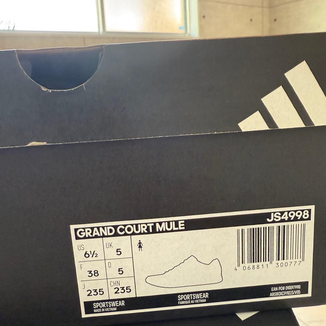 韓国限定✨　adidas GRAND COURT MULE 24.5cm