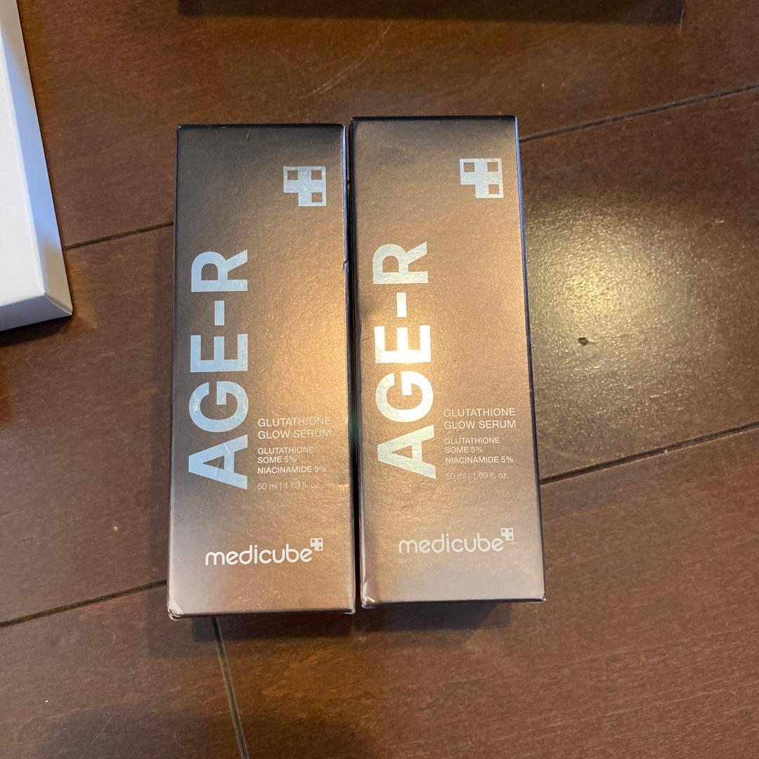 AGE-R BOOSTER PRO 美顔器　ビタミンc、グルタチオンセラム付き