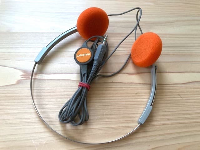 美品 高音質 整備済完全動作品 SONY WM-2用ヘッドホン MDR-4L1S