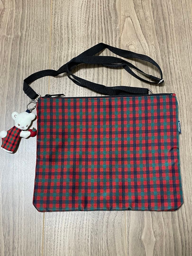 【ファミリア】ファミリアチェック　サコッシュ