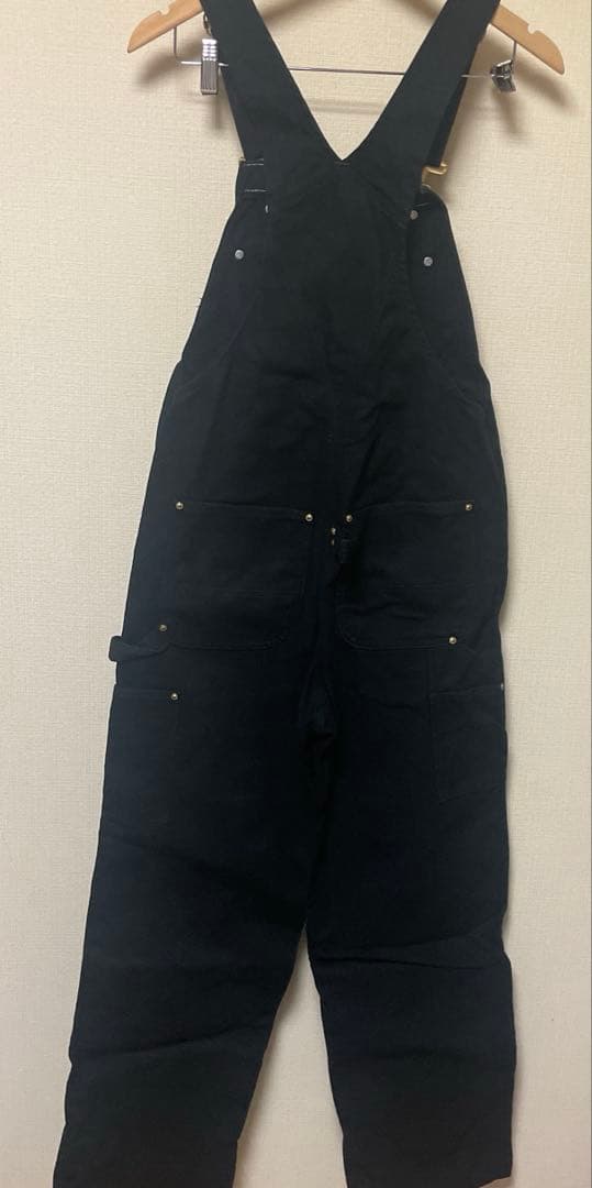 Carhartt オーバーオール 32×32 黒